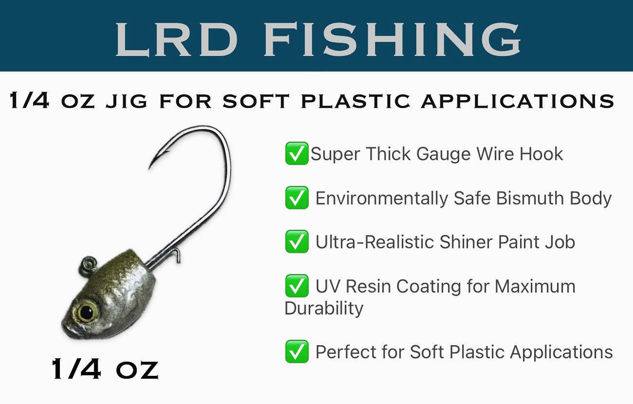 1/4 oz Soft Plastic Jig